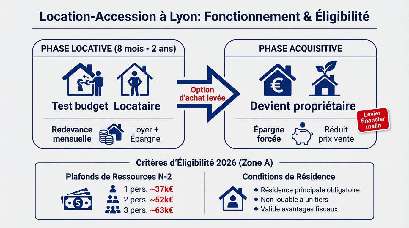 Fonctionnement et éligibilité de la location-accession à Lyon
