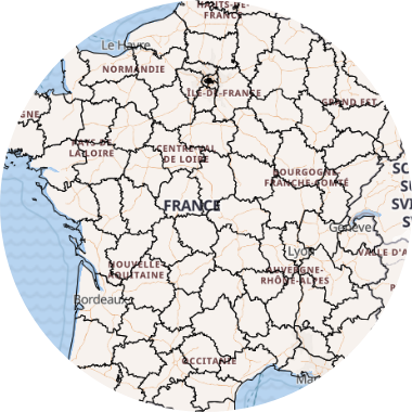 Carte de l'outil DVF