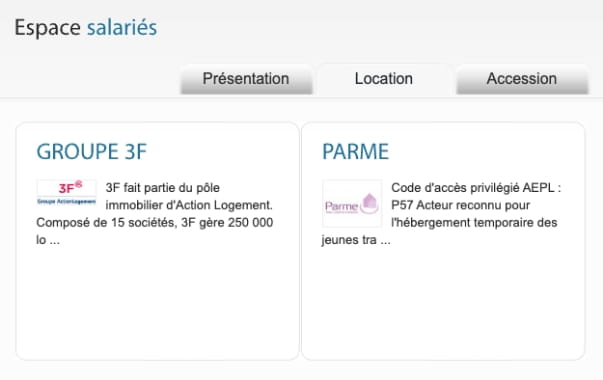 Espace salariés AEPL