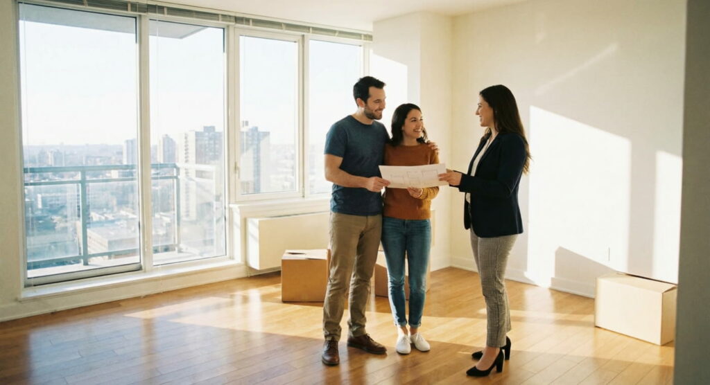 Questions lors de la visite d'une location