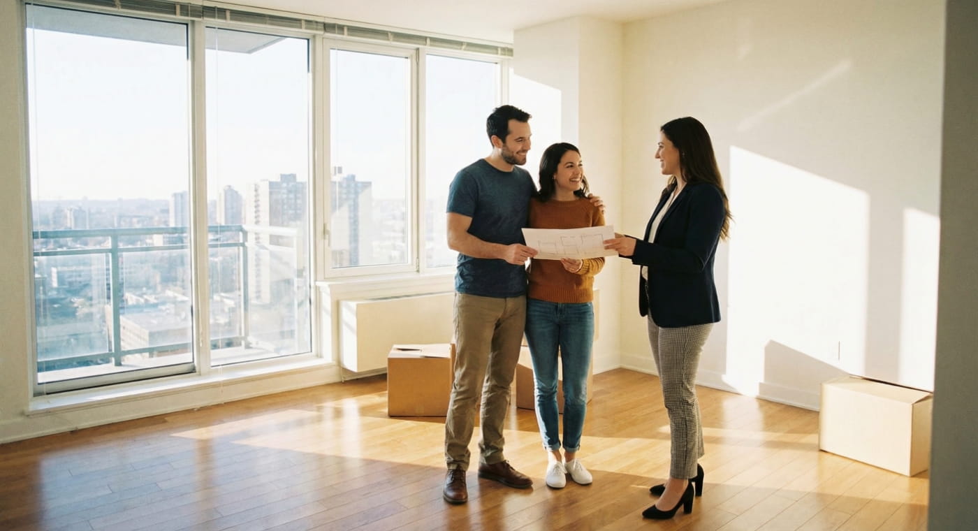 Questions lors de la visite d'une location