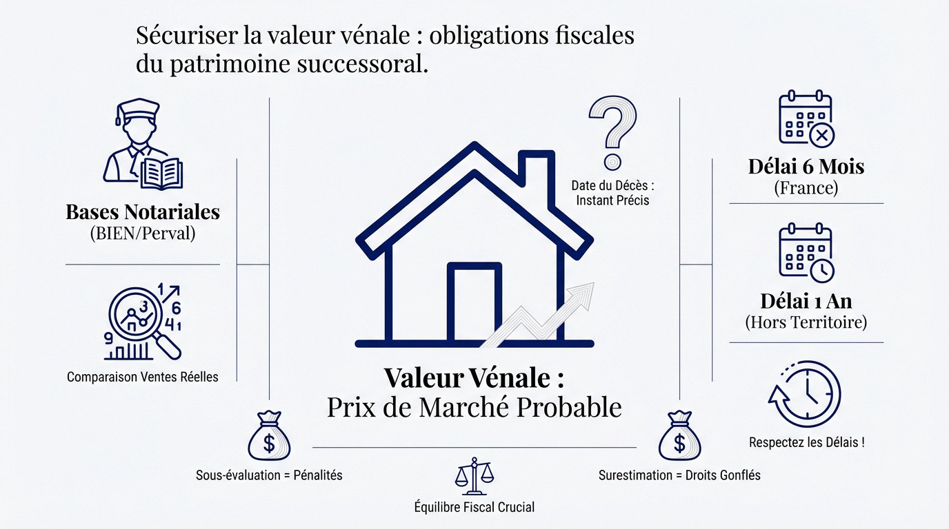 Expertise immobilière pour évaluation de patrimoine lors d'une succession fiscale