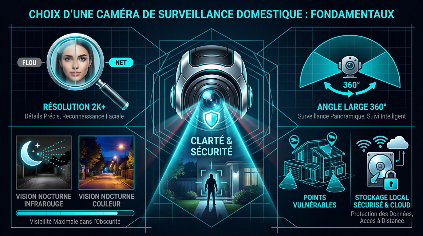 Installation d'un systeme de camera de surveillance residentiel pour sécuriser les accès d'une maison