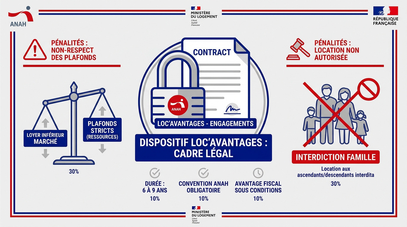 Cadre légal et contractuel du dispositif Loc'Avantages de l'ANAH