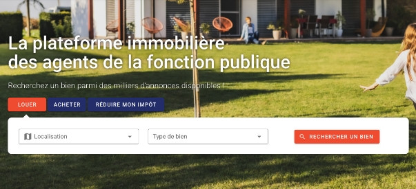 Chercher un logement sur Immofonctionnaire