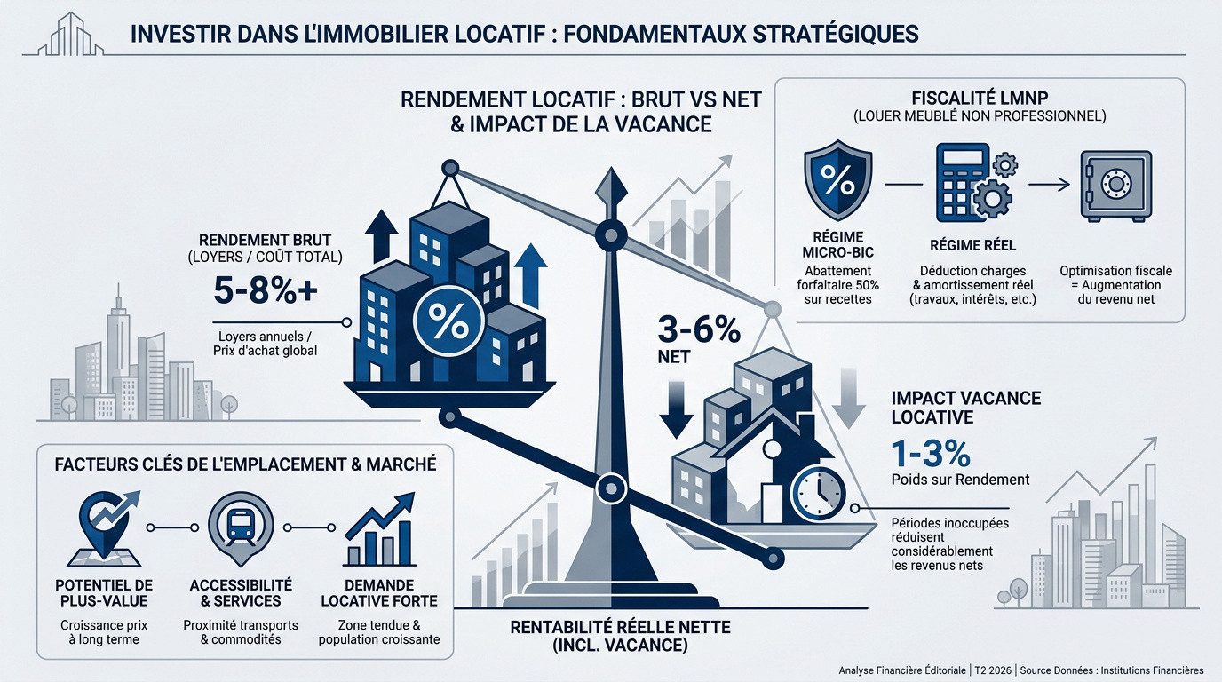 Analyse des fondamentaux pour réussir son investissement immobilier locatif