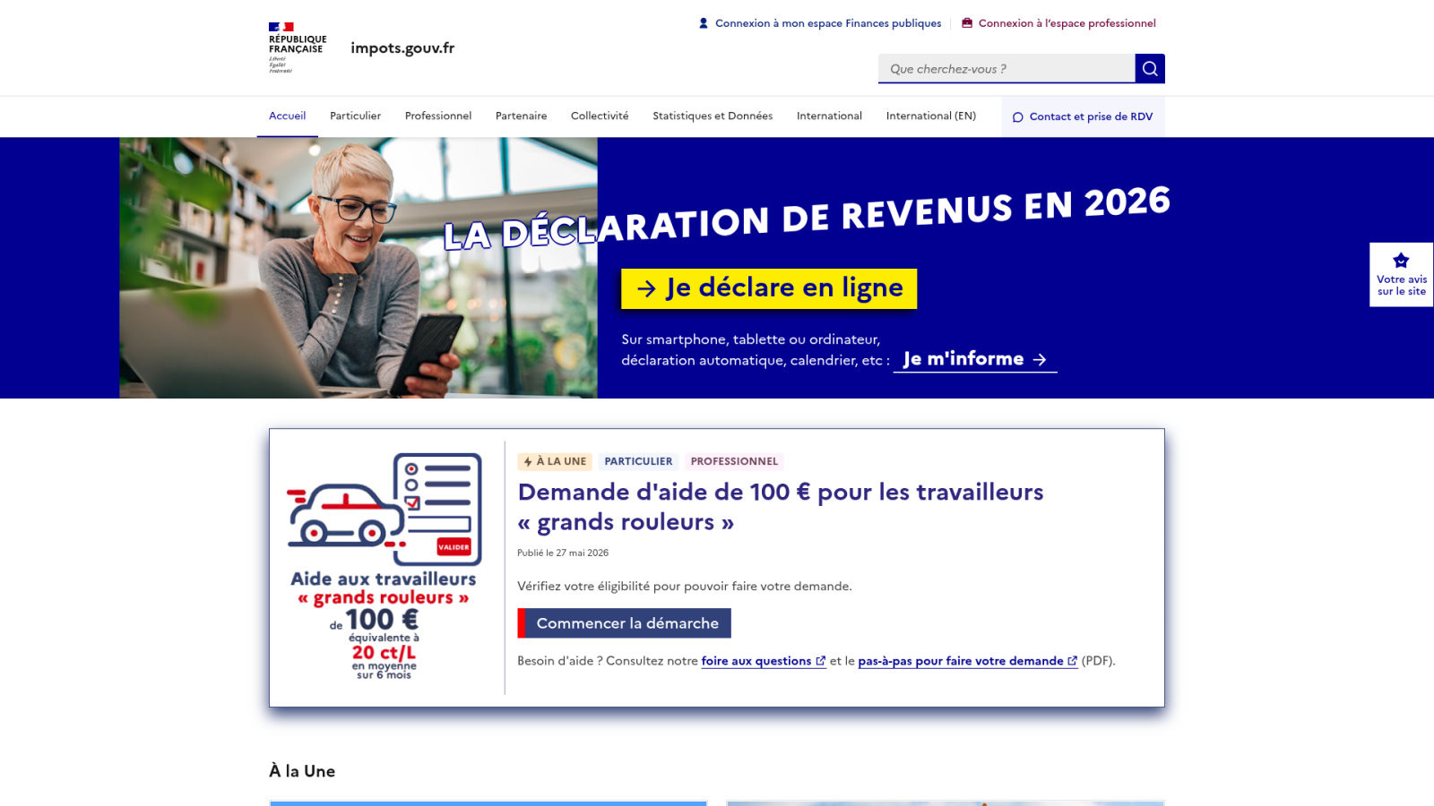 Déclarations administratives et échange d'informations