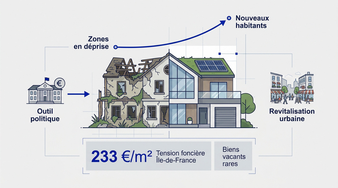 Revitalisation urbaine et rénovation de bâtiments anciens