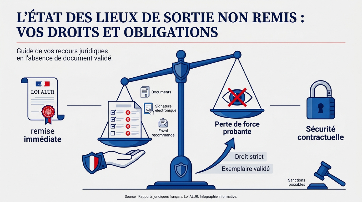 Signature d'un état des lieux de sortie entre un propriétaire et son locataire
